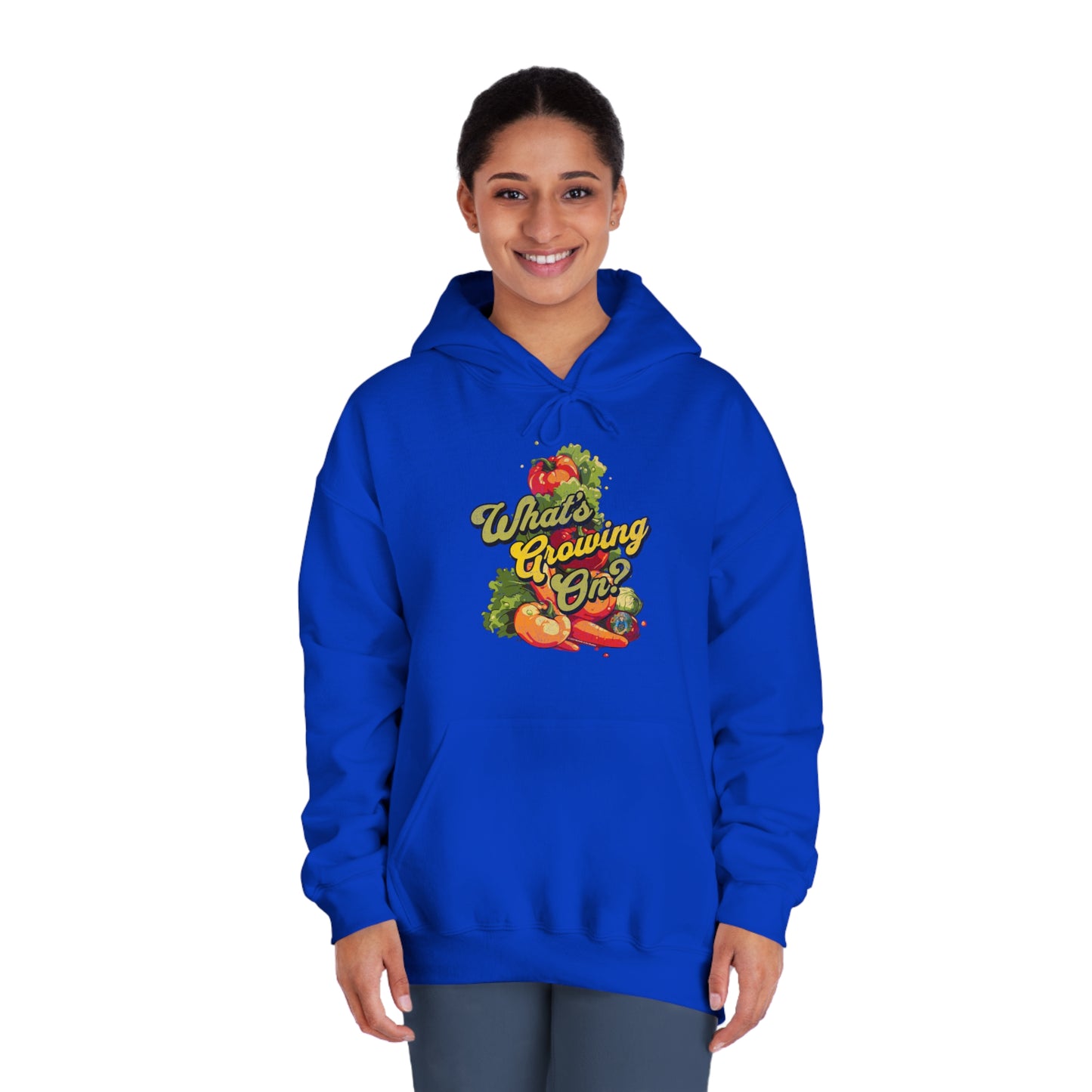 What's Growing On? Unisex DryBlend® Hooded Sweatshirt