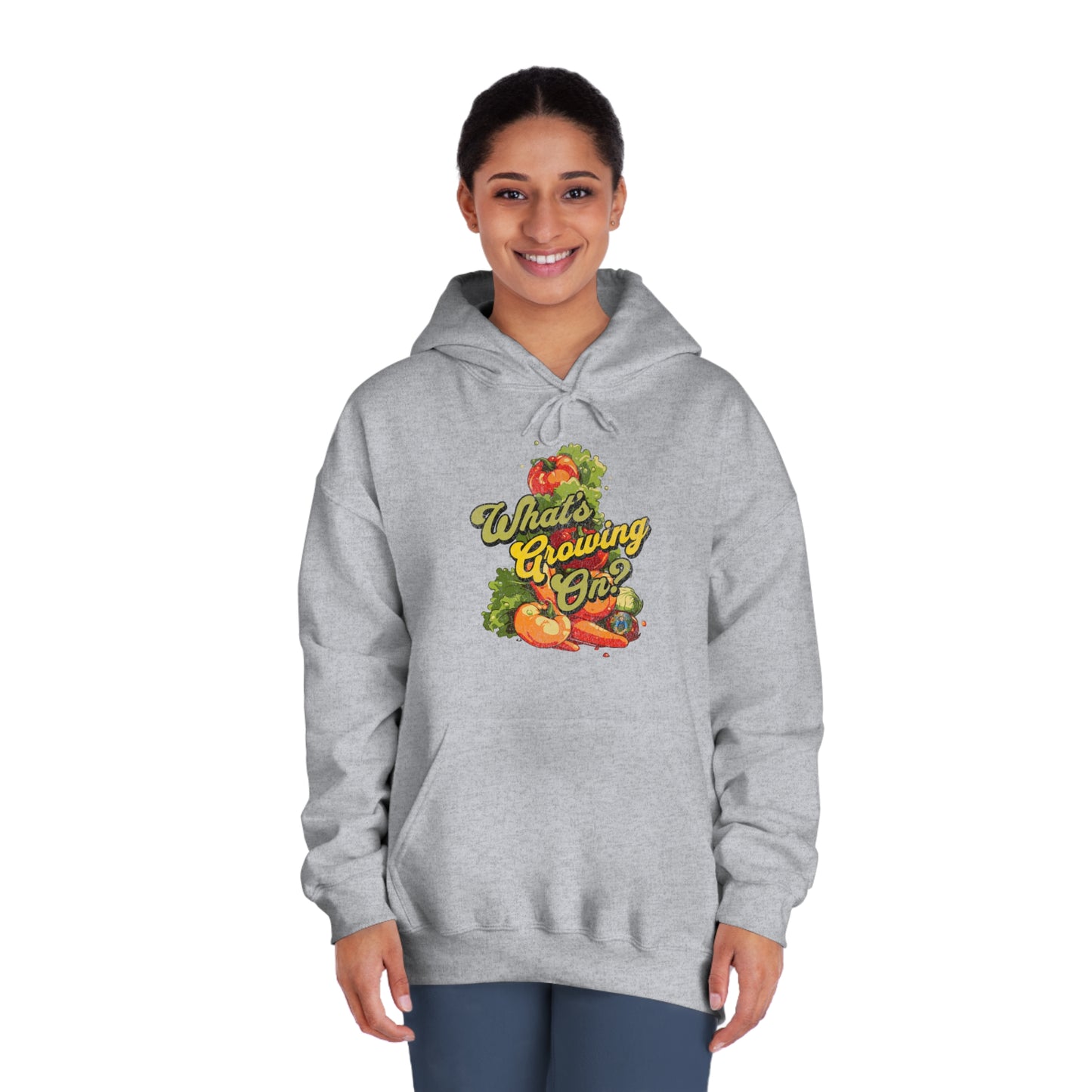 What's Growing On? Unisex DryBlend® Hooded Sweatshirt