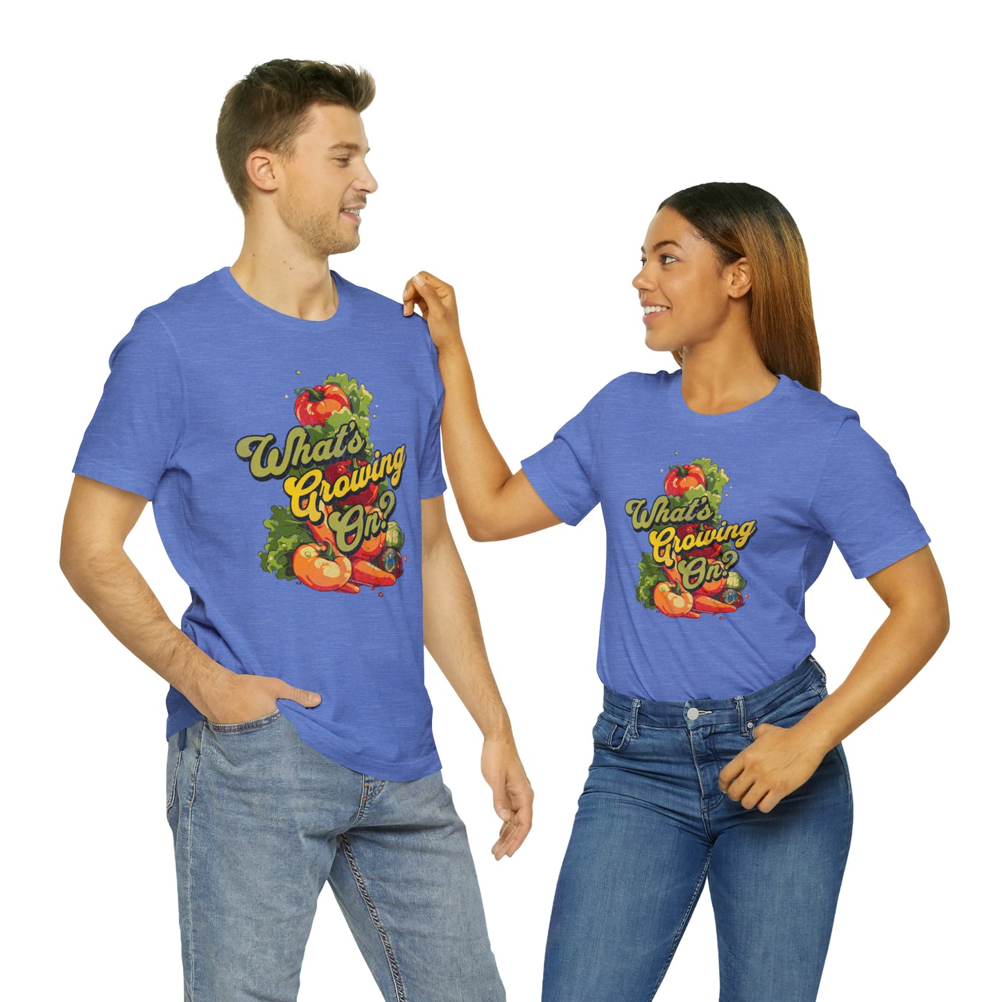 What's Growing On? Unisex Jersey Short Sleeve Tee