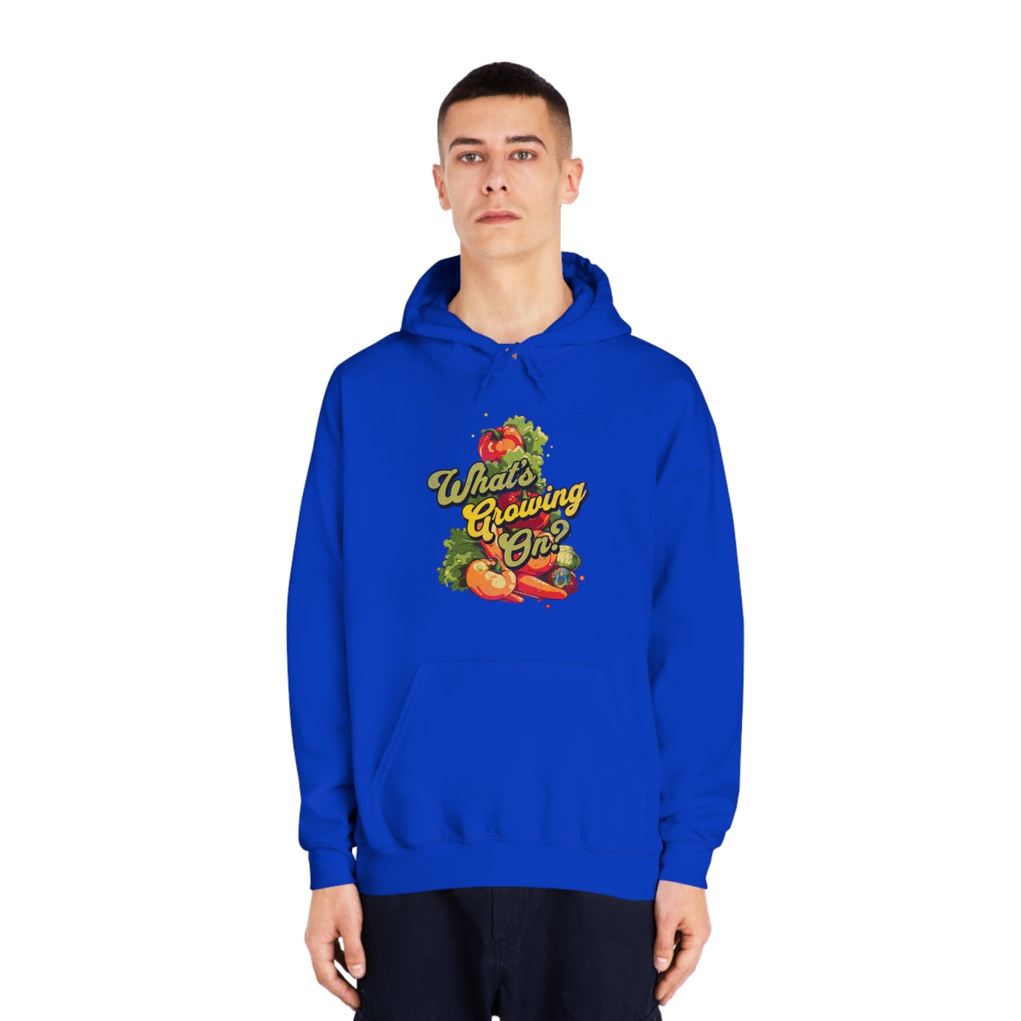 What's Growing On? Unisex DryBlend® Hooded Sweatshirt