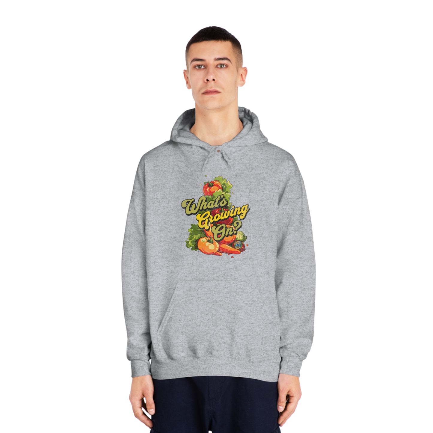 What's Growing On? Unisex DryBlend® Hooded Sweatshirt