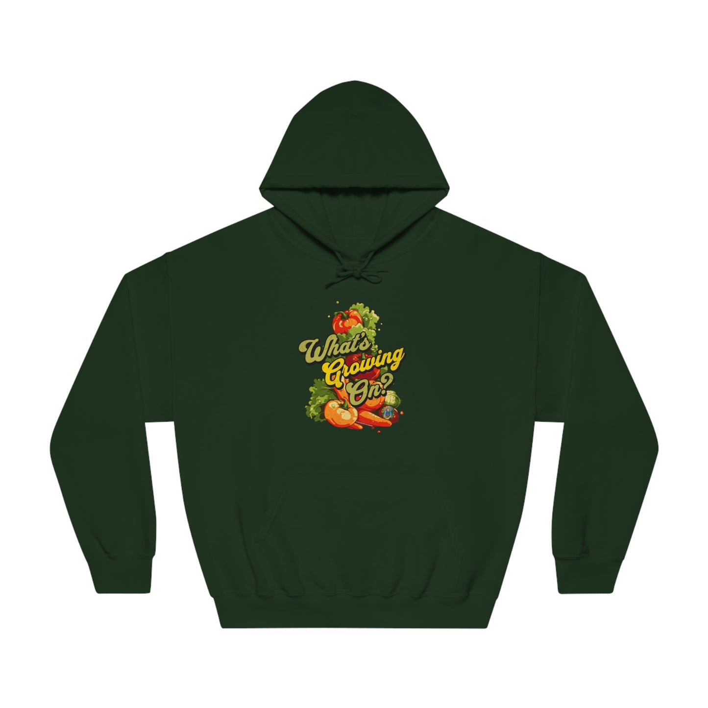 What's Growing On? Unisex DryBlend® Hooded Sweatshirt