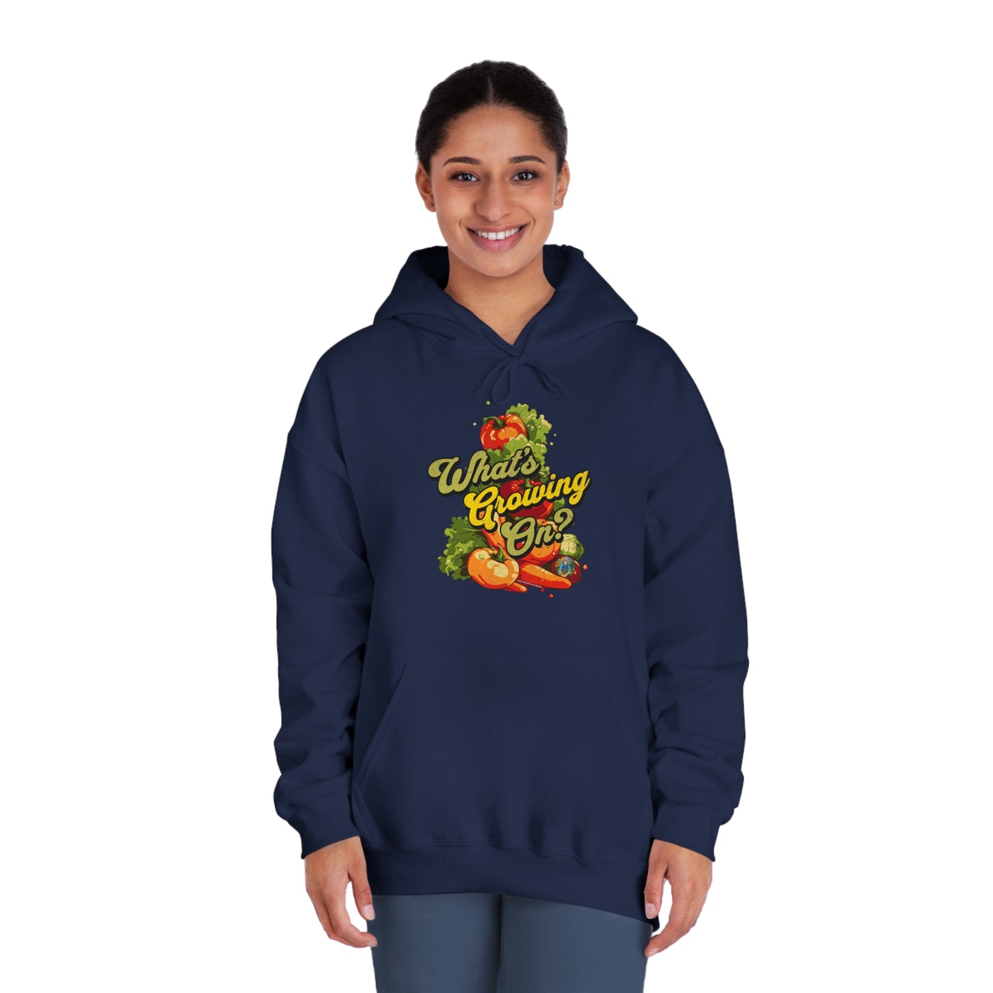 What's Growing On? Unisex DryBlend® Hooded Sweatshirt