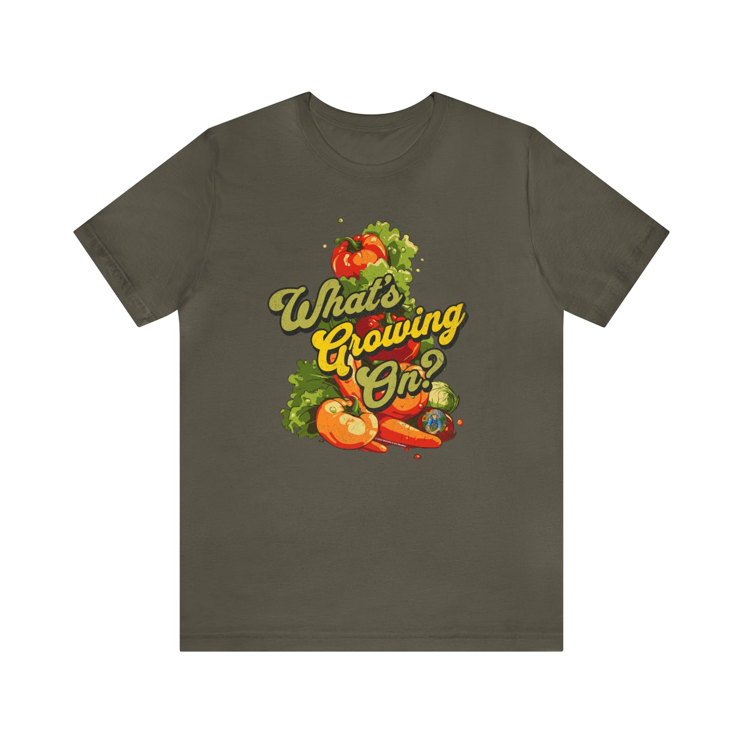 What's Growing On? Unisex Jersey Short Sleeve Tee