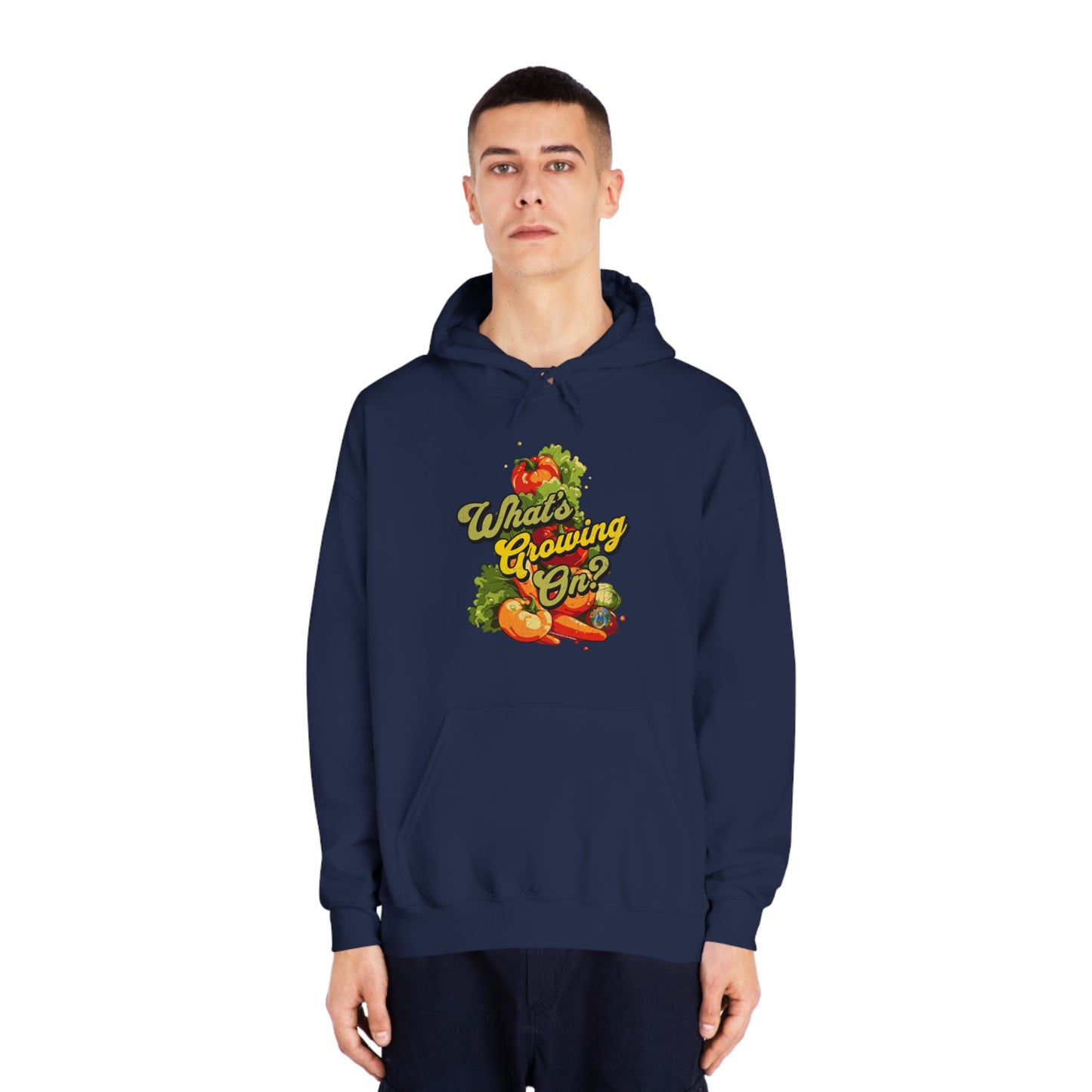 What's Growing On? Unisex DryBlend® Hooded Sweatshirt