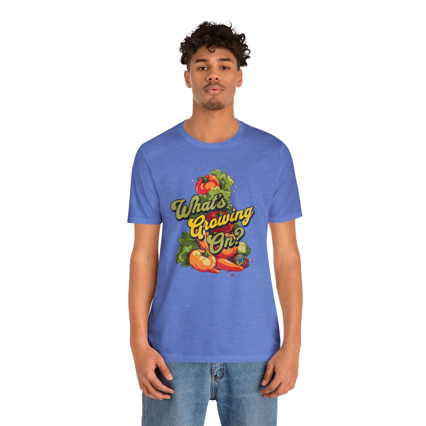 What's Growing On? Unisex Jersey Short Sleeve Tee
