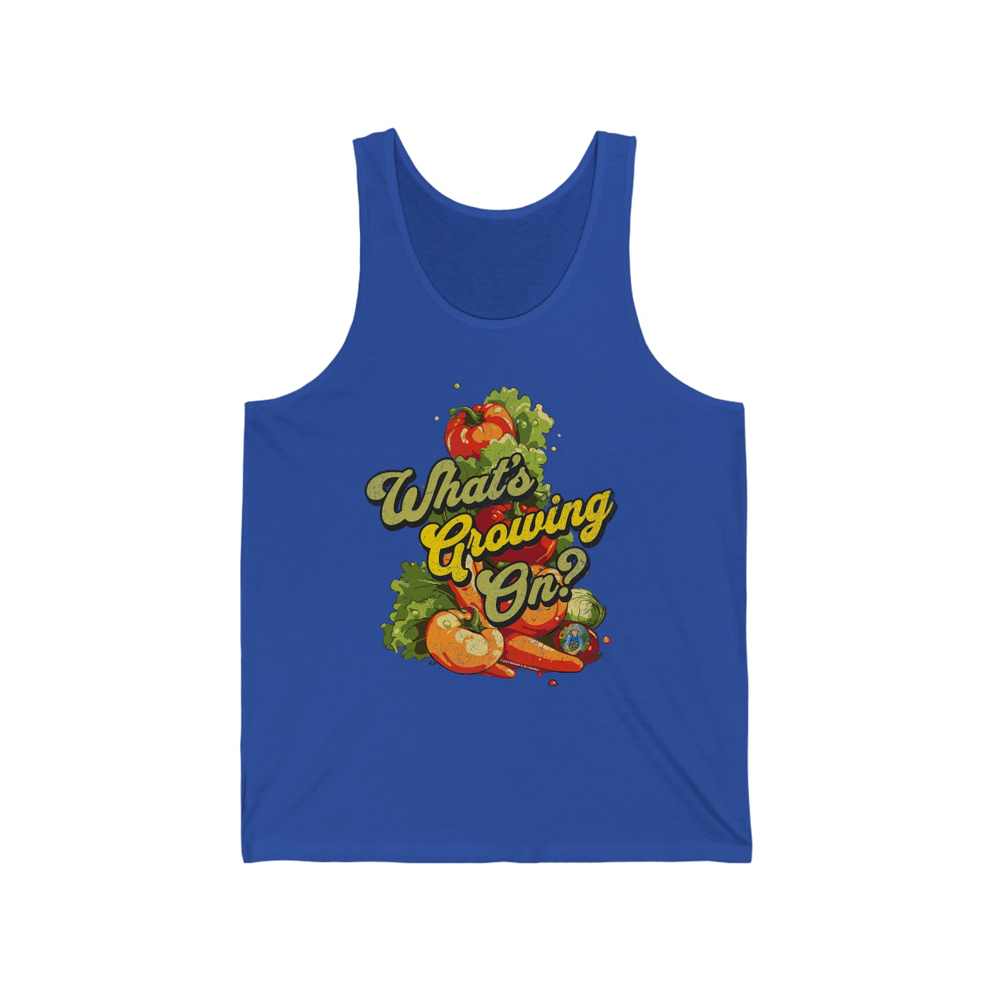 What's Growing On? Unisex Jersey Tank