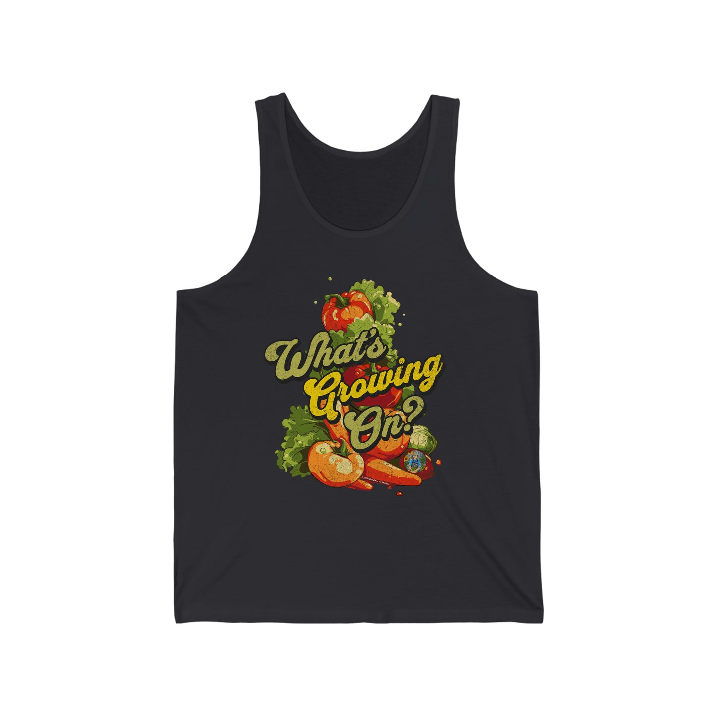 What's Growing On? Unisex Jersey Tank